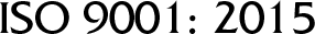 ISO 9001: 2015