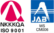 NKKKQA ISO 9001　MS JAB CM006